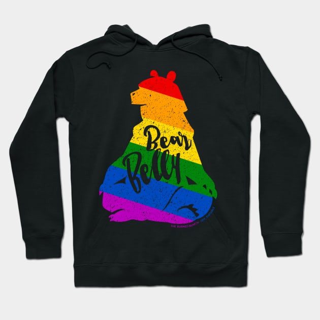 Bear Belly - Rainbow Hoodie by Off the Table Merch